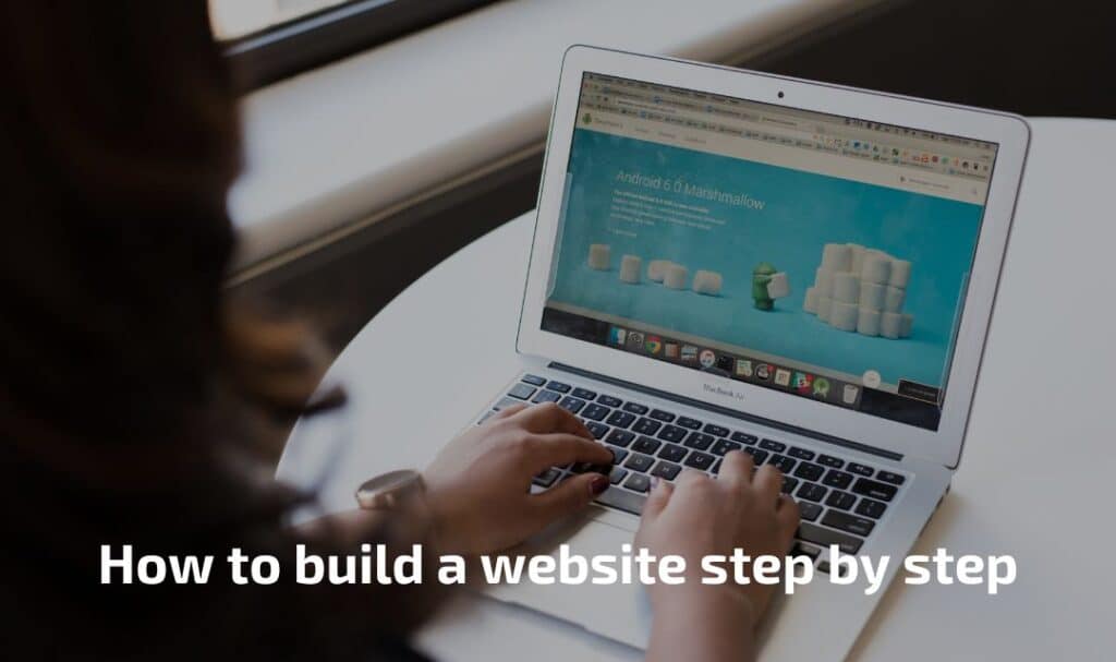 How to build a website step by step?
