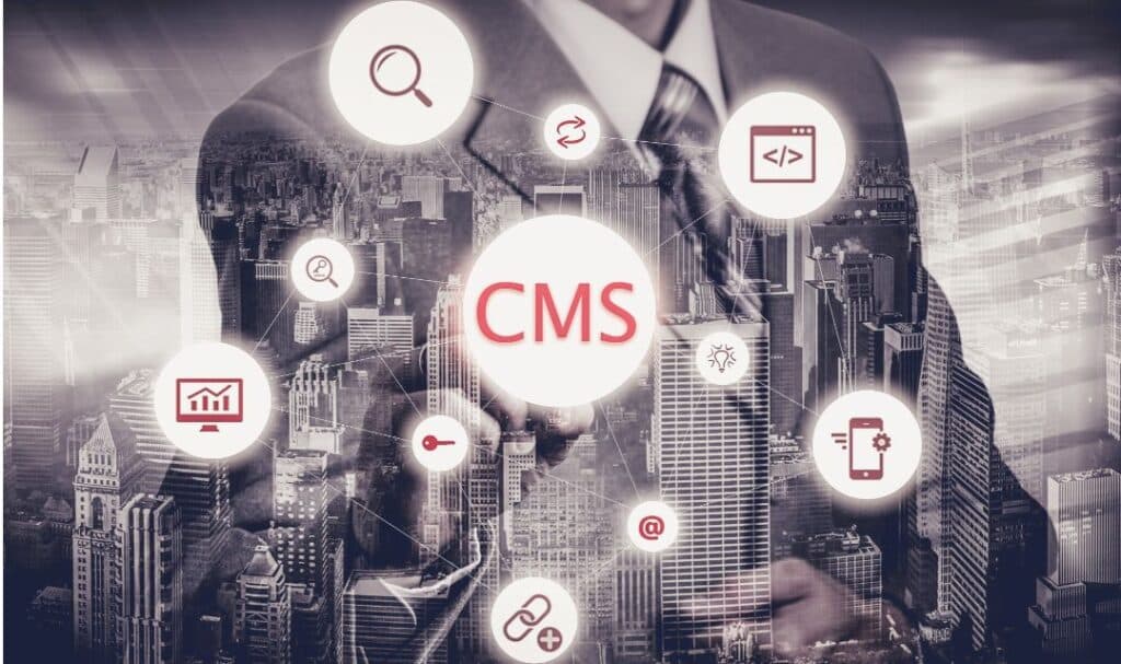 What is the website CMS?