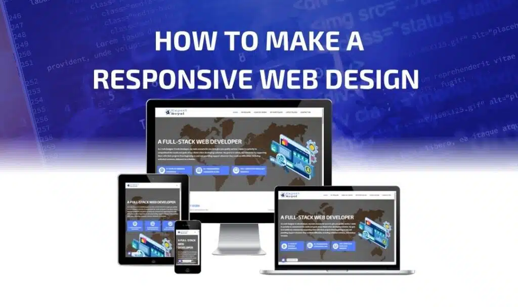 How to make a responsive web design