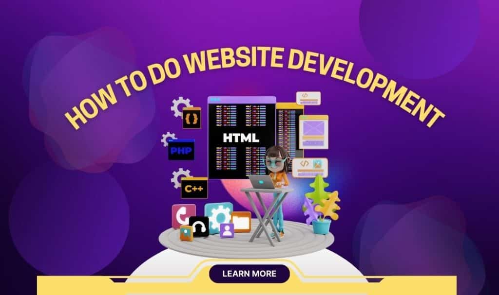 how to do website development