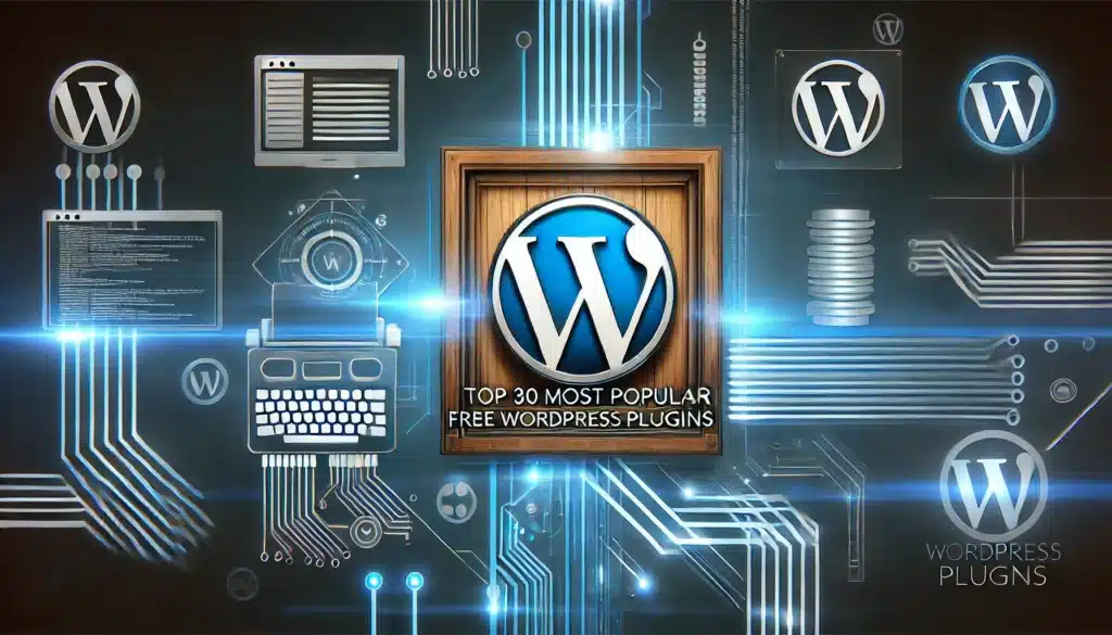Top 30 Most Popular Free WordPress Plugins in 2025